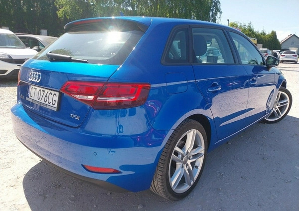 Audi A3 cena 74900 przebieg: 71000, rok produkcji 2018 z Głubczyce małe 137